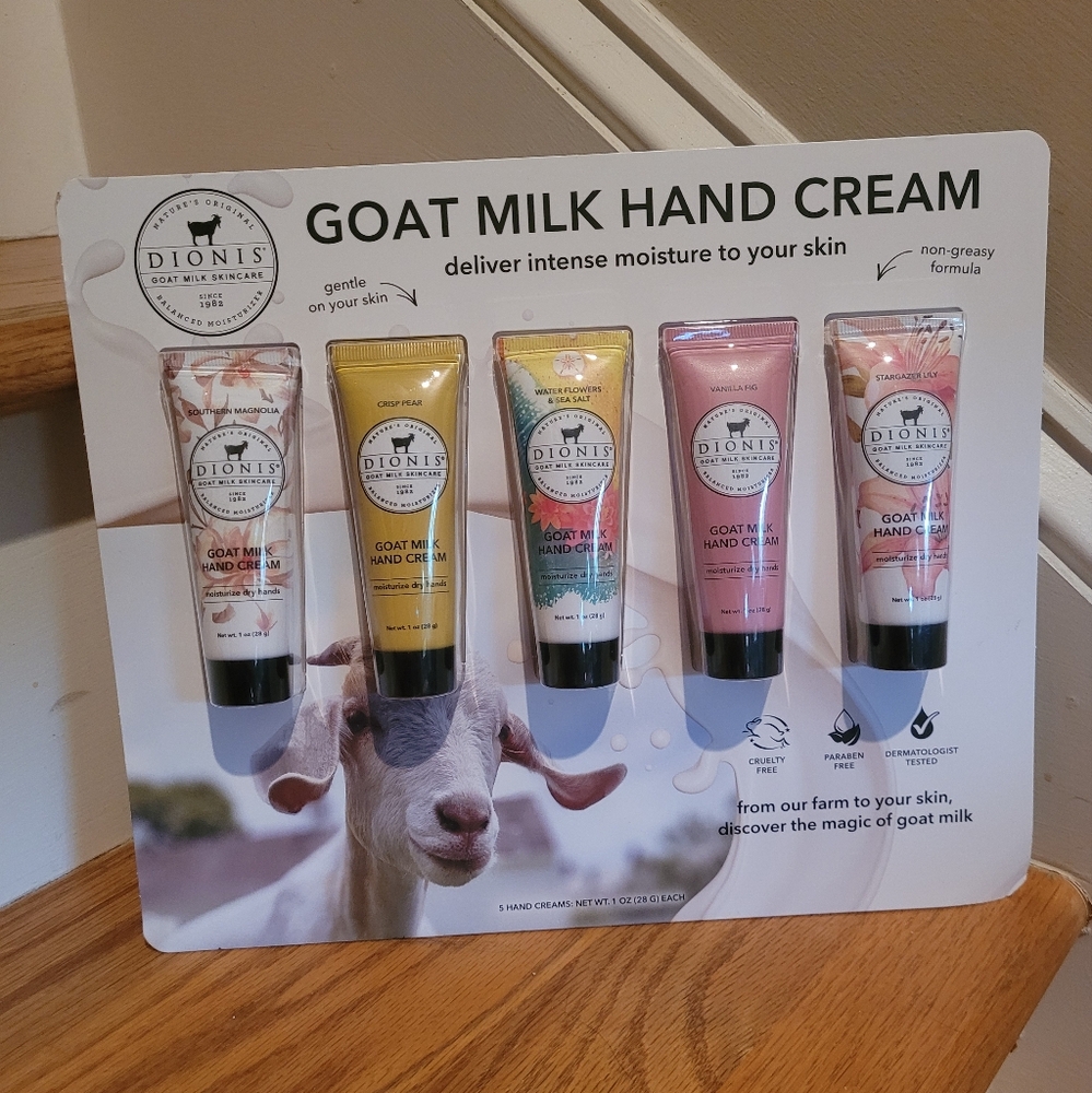 NEW Goat Milk Hand Cream Multipack